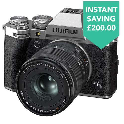 Fujifilm X-T5 with XF16-50mm F2.8-4.8 R LM WR - Silver