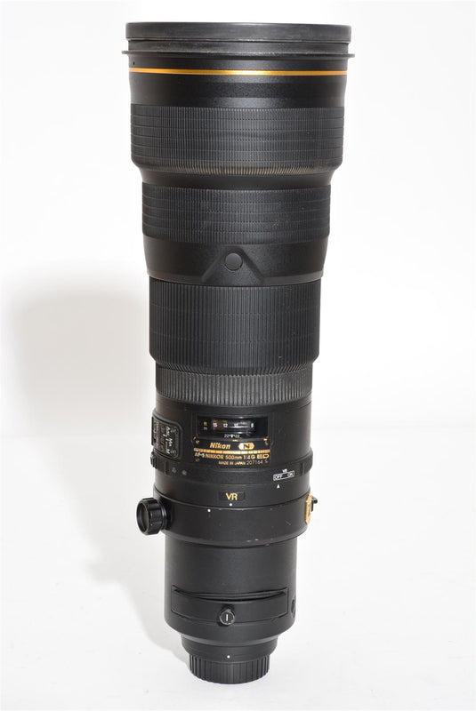 Used Nikon 500mm f/4 VR Super Telephoto Prime Lens