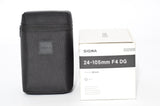 Used Sigma 24-105mm f/4 DG Art Lens For Canon