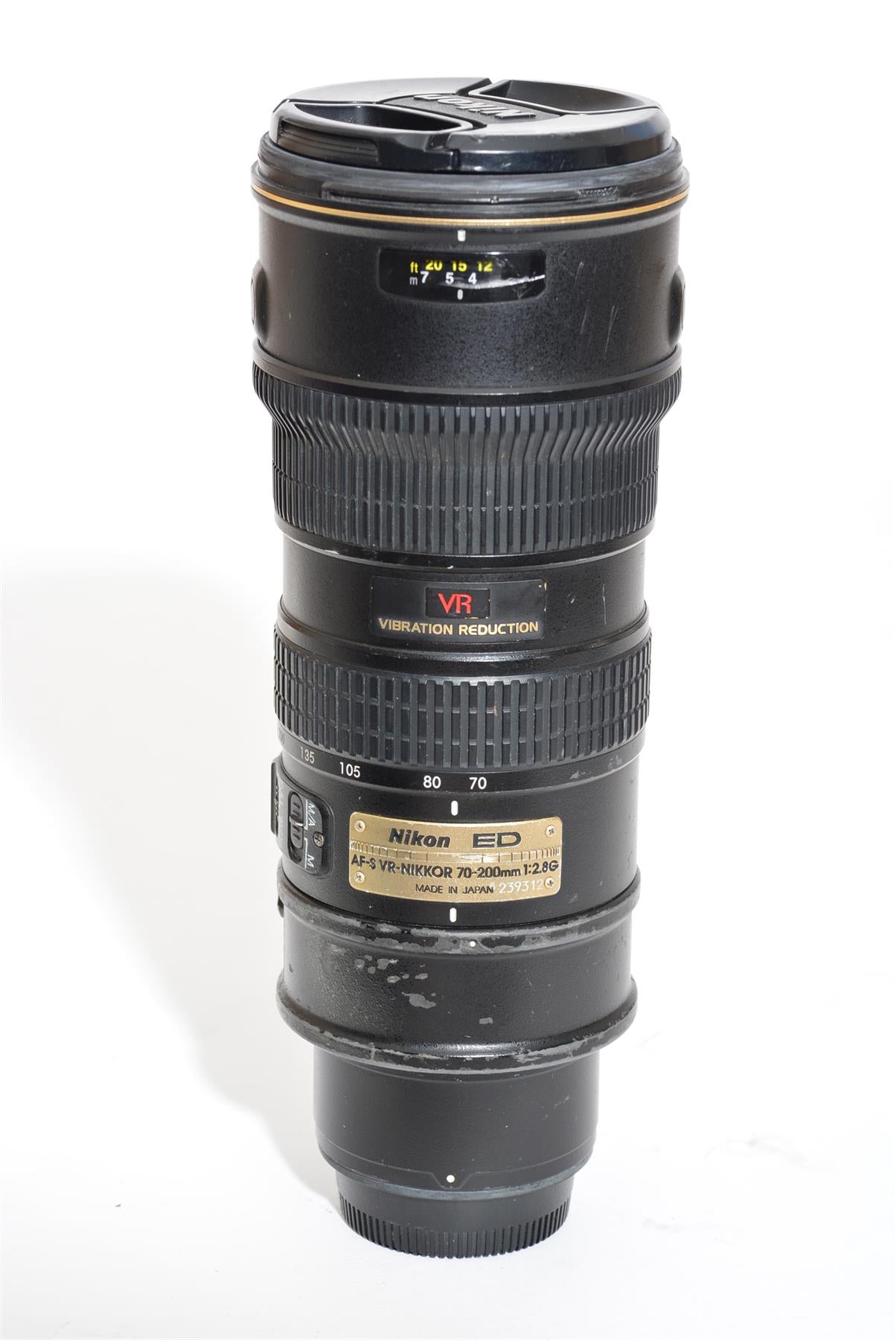 Used Nikon AF-S VR Nikkor 70-200mm f/2.8G ED Lens