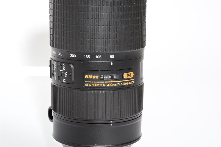 Used Nikon 80-400mm f/4.5-5.6 G ED VR