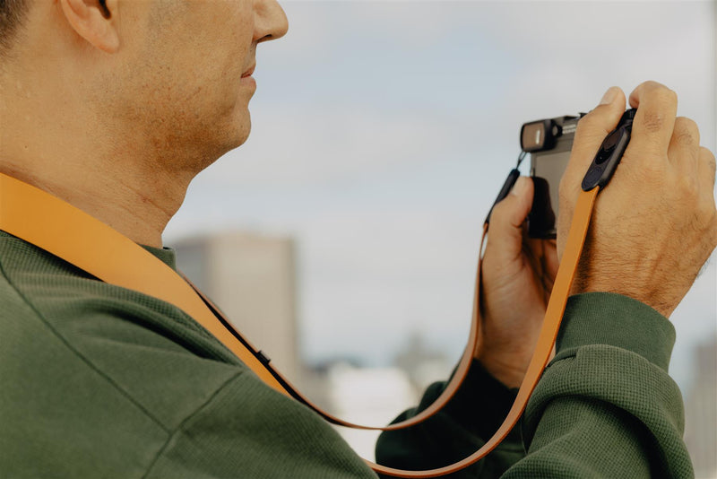 Peak Design Form Leather Camera Strap Long - Amber