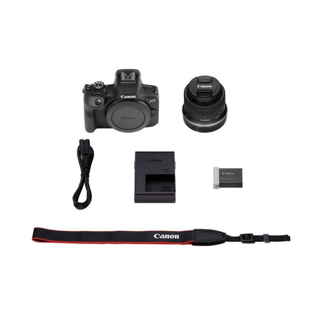 Canon EOS R100 with RF-S 18-45mm Lens