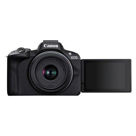 Canon EOS R50 Digital Camera- RF-S 18-45mm Lens - Black