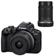 Canon EOS R50 Digital Camera- RF-S 18-45mm a- RF-S 55-210mm IS STM Lens