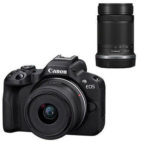 Canon EOS R50 Digital Camera- RF-S 18-45mm a- RF-S 55-210mm IS STM Lens