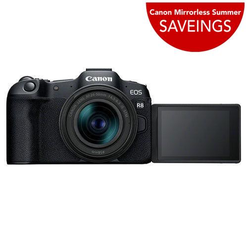 Canon EOS R8 Digital Camera - RF 24-50mm IS STM Lens