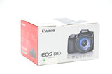 Used Canon EOS 80D DSLR Camera Body Only