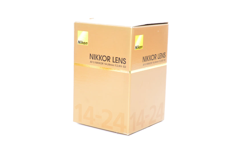 Used Nikon AF-S Nikkor 14-24mm f/2.8G IF-ED Lens