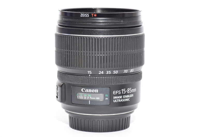 Used Canon EFS 15-85mm f/3.5-5.6 IS USM Lens