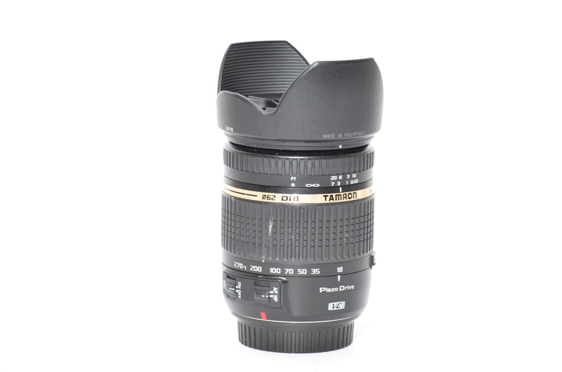 Used Tamron 18-270mm f/3.5-6.3 Di II VC Canon Fit Lens