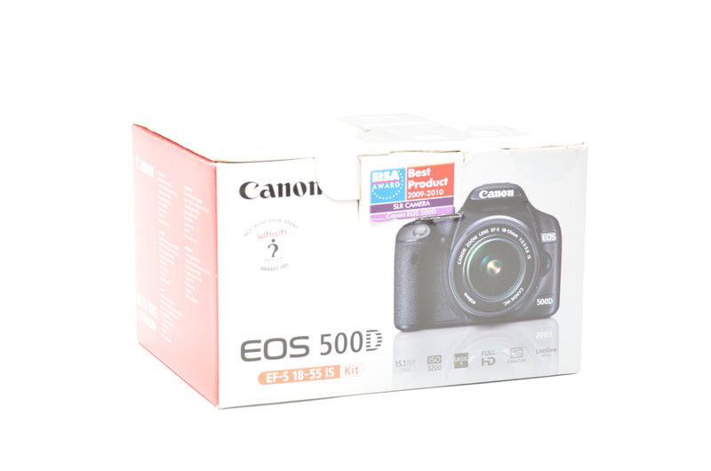 Used Canon EOS 500D DSLR Camera Body Only