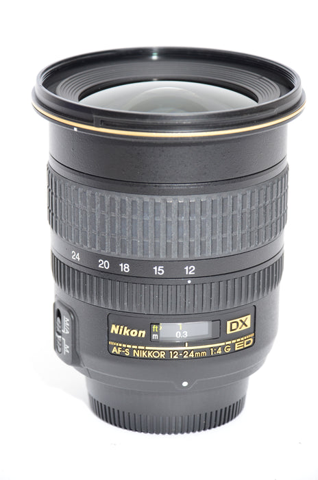 Used Nikon AF-S Nikkor 12-24mm f/4 DX Lens