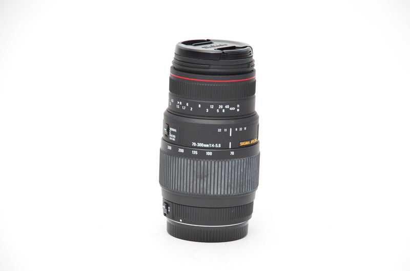 Used Sigma AP0 DG 70-300mm f/4-5.6 Lens For Nikon AF