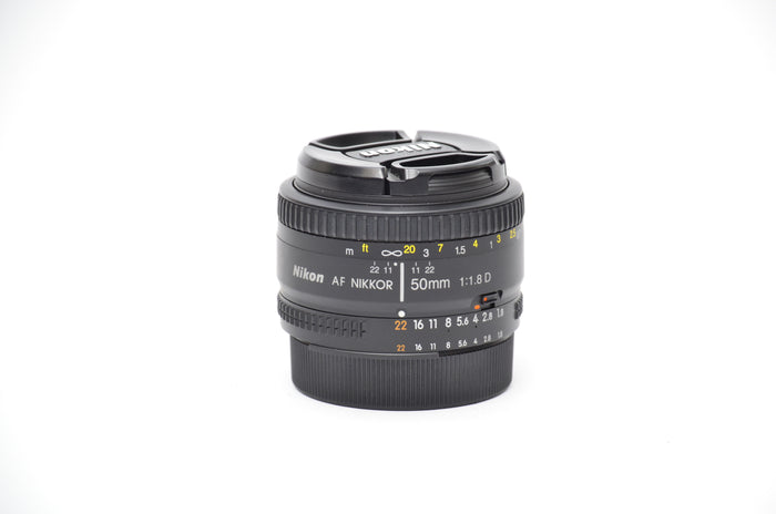 Used Nikon AF Nikkor 50mm f/1.8 D Lens