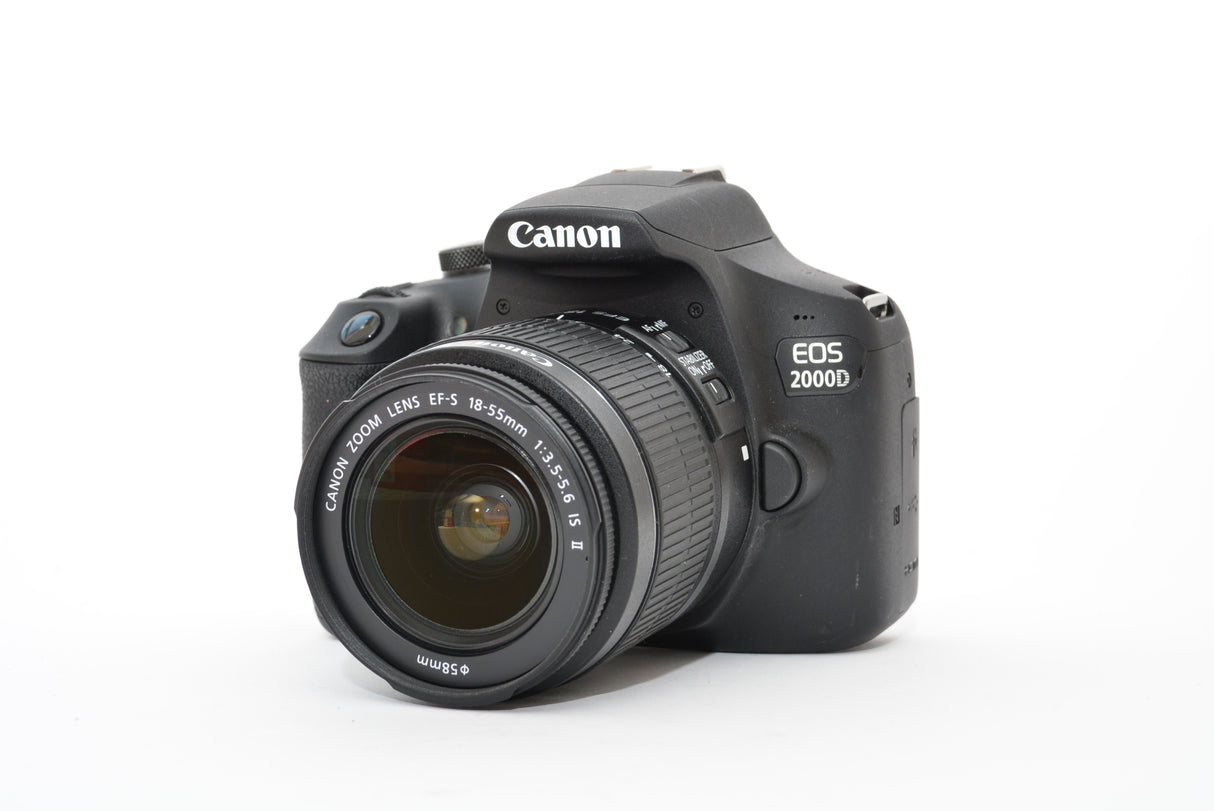 Used Canon EOS 2000D with EF-S 18-55 IS II Kit Lens