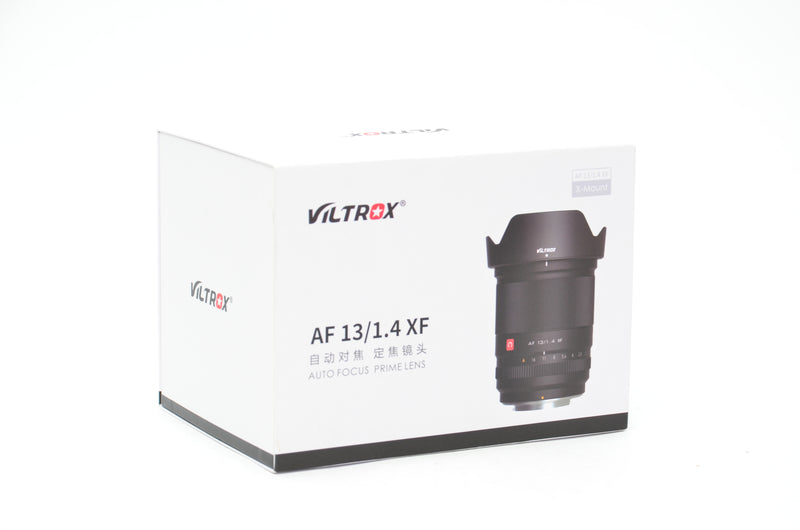 Used Viltrox AF 13mm f/1.4 XF STM Aspherical ED IF Prime X-Mount Lens
