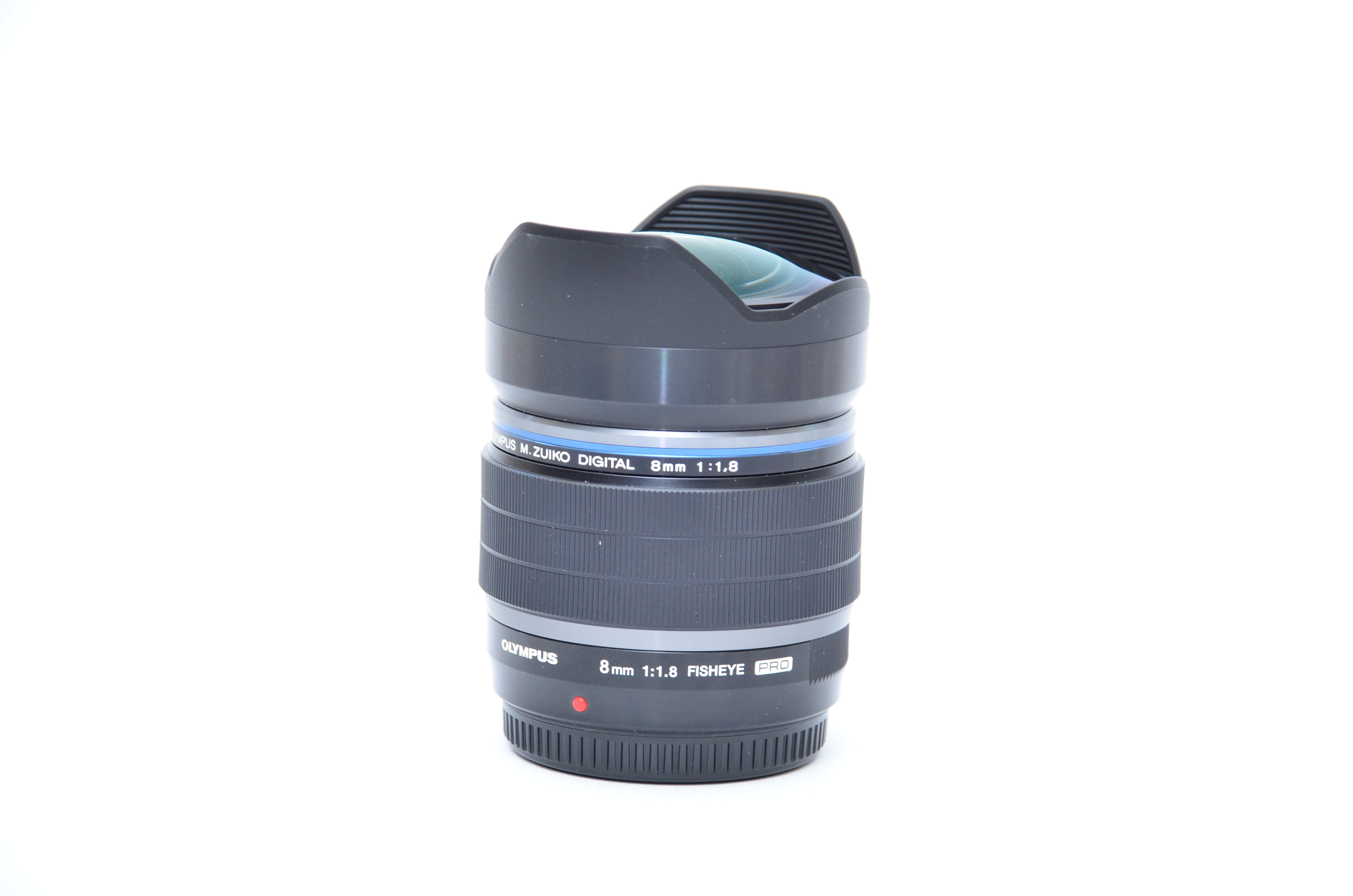 Used Olympus M.Zuiko ED 8mm f/1.8 fisheye Pro lens