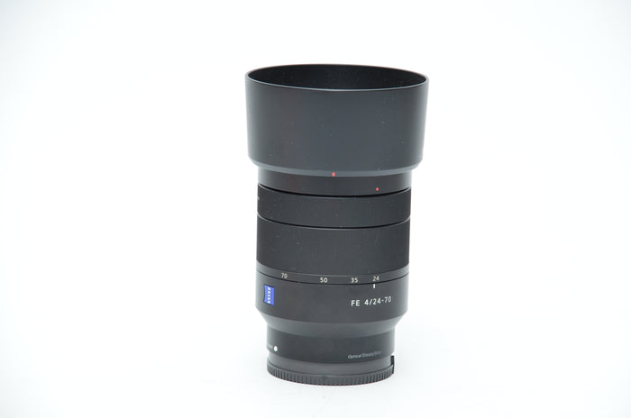 Used Sony Zeiss E-mount Vario-Tessar FE 24-70mm f/4 ZA OSS Lens