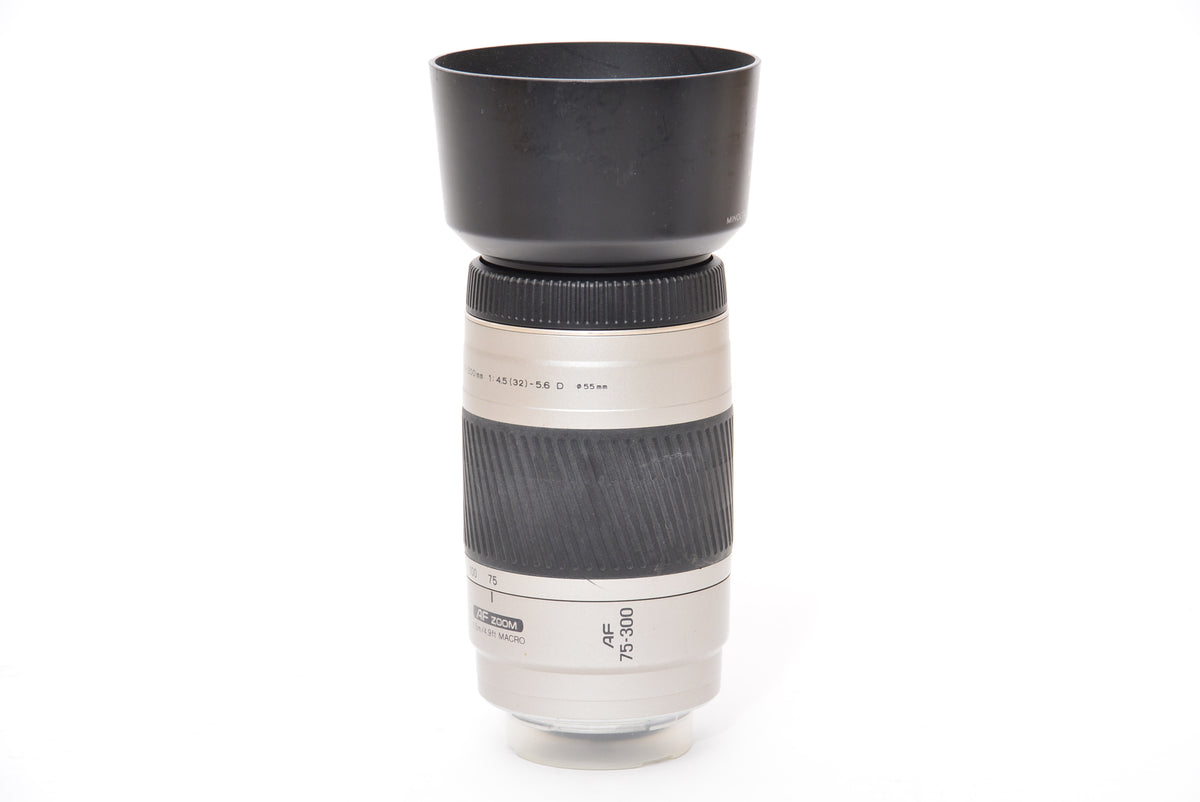 Used Minolta AF 75-300mm f/4.5 (32)-5.6 D Zoom Sony A Lens