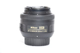 Used Nikon Nikkor 35mm AFS DX F/1.8 Lens