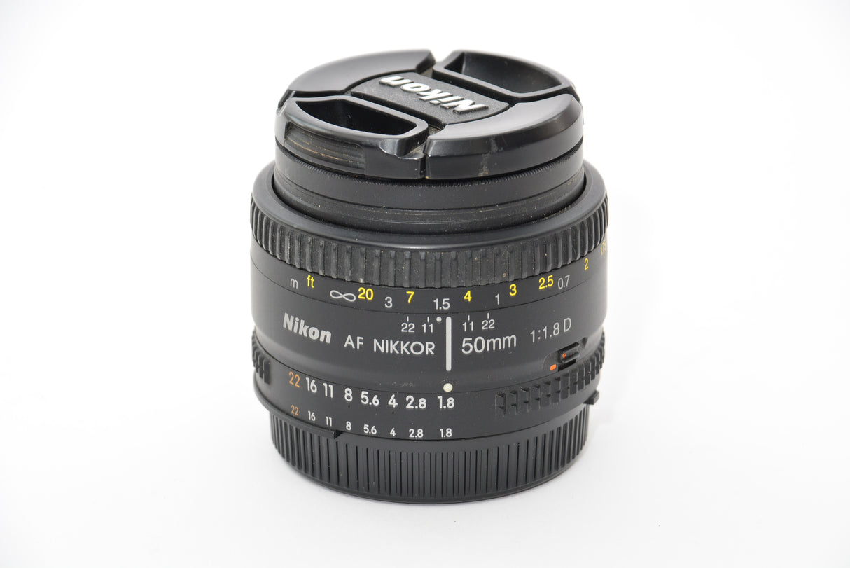 Used Nikon AF Nikkor 50mm f/1.8 D Lens