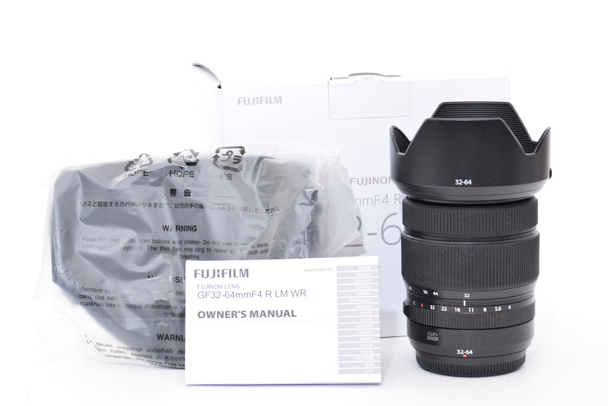Used Fujifilm Fujinon GF 32-64mm f/4 R LM WR Lens