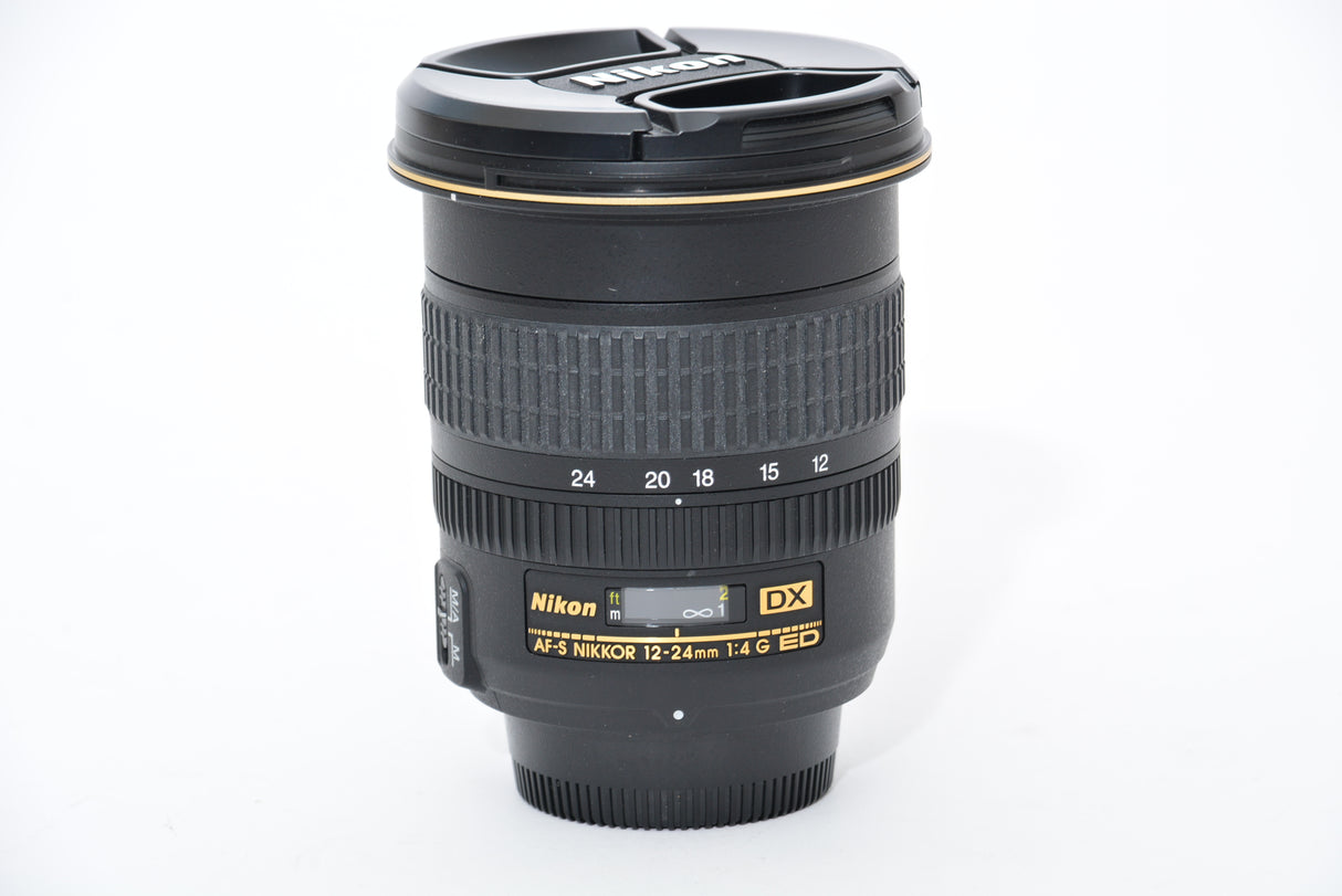 Used Nikon Nikkor AF-S 12-24mm f/4 G IF DX Lens
