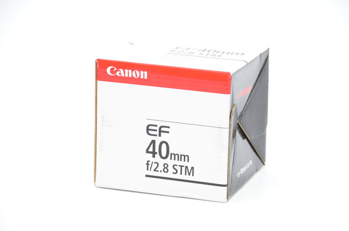 Used Canon 40mm f/2.8 STM EF Lens