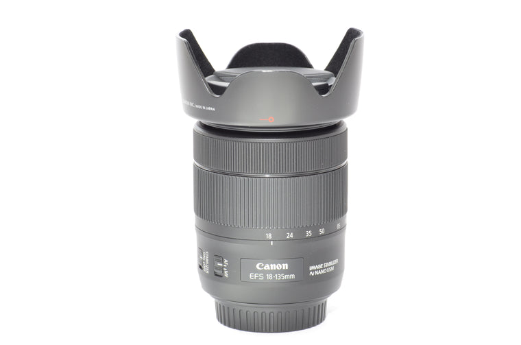 Used Canon EFS 18-135mm Nano USM Lens