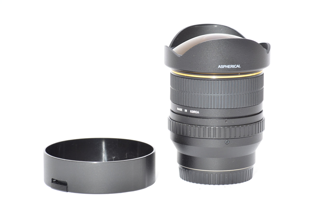 Used Samyang 8mm f/3.5 Fish-Eye CS Lens For Samsung **MANUAL FOCUS ONLY**