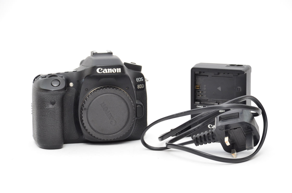 Used Canon EOS 80D DSLR Camera Body Only