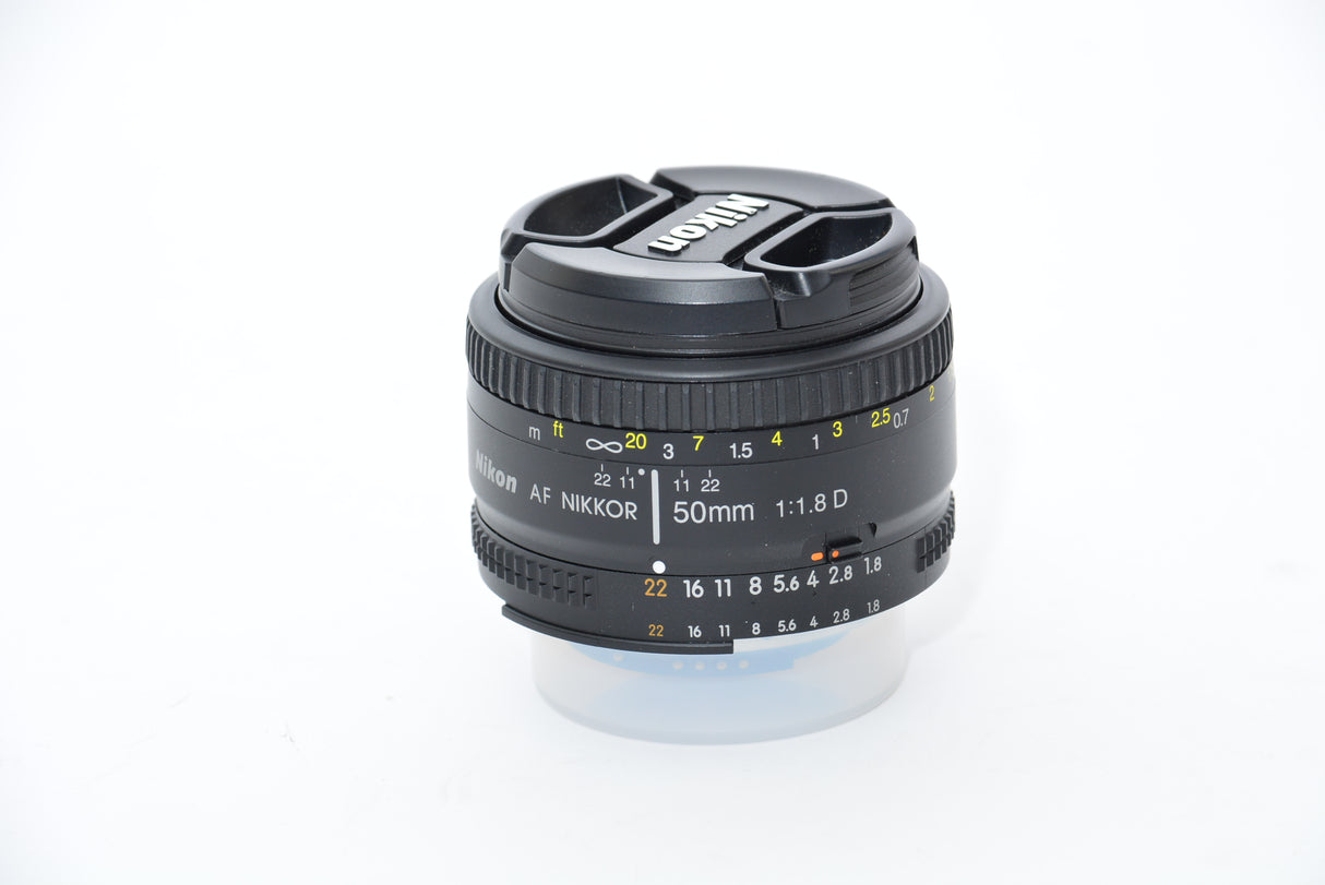 Used Nikon Nikkor AF 50mm f/1.8 D Lens