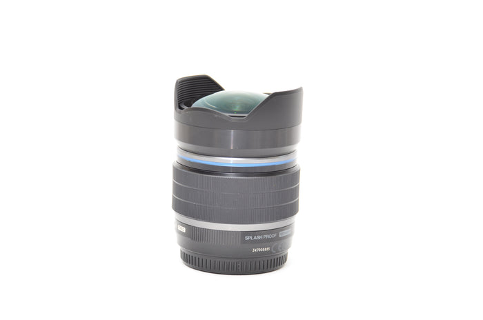 Used Olympus M.Zuiko ED 8mm f/1.8 fisheye Pro lens
