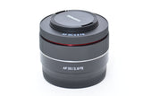 Used Samyang AF 35mm f/2.8 Sony E Pancake Lens