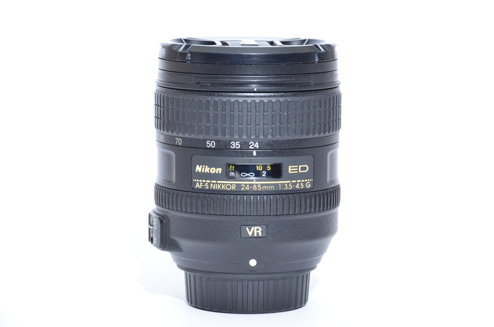 Used Nikon AF-S Nikkor 24-85mm f/3.5 ED VR