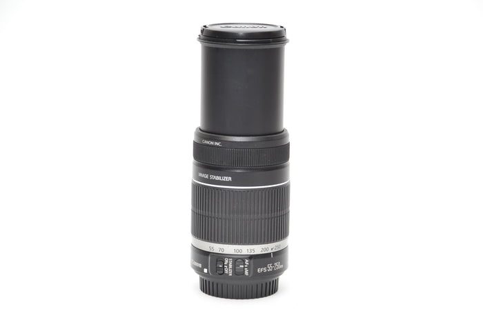 Used Canon EFS 55-250mm f/4-5.6 IS Zoom Lens