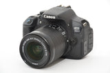 Used Canon EOS 700D Body with 18-55mm EFS Lens