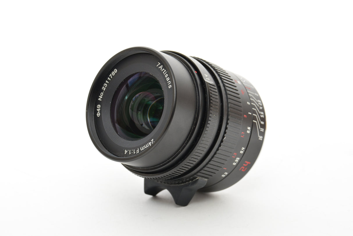 Used 7Artisans 24mm f/1.4 Fuji X Mount Lens