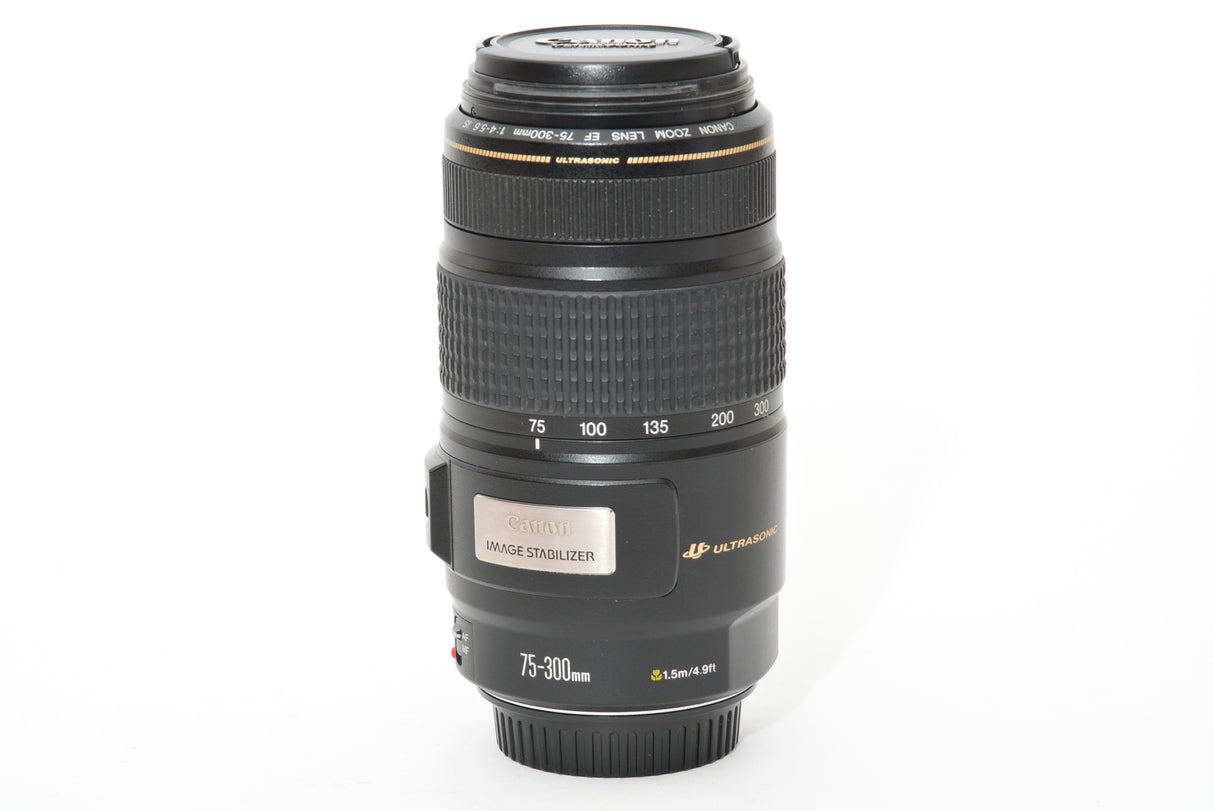 Used Canon EF 75-300mm f/4-5.6 IS Lens