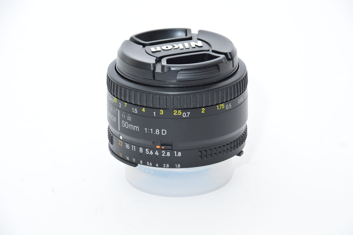 Used Nikon Nikkor AF 50mm f/1.8 D Lens
