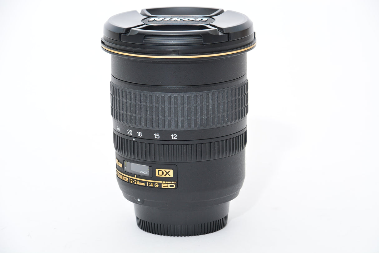 Used Nikon Nikkor AF-S 12-24mm f/4 G IF DX Lens