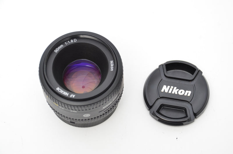 Used Nikon AF Nikkor 50mm f/1.8 D Lens