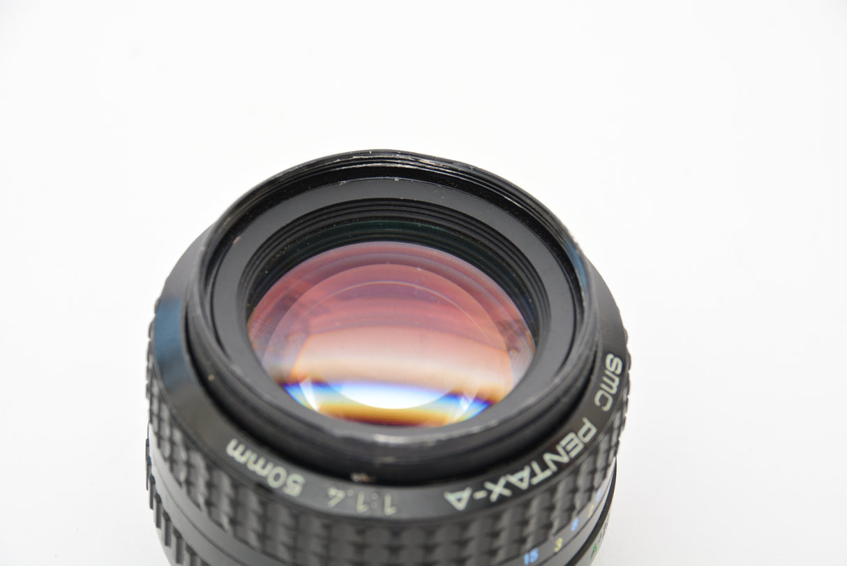 Used Pentax-A 50mm f/1.4 SMC PK Mount Lens - FUNGUS
