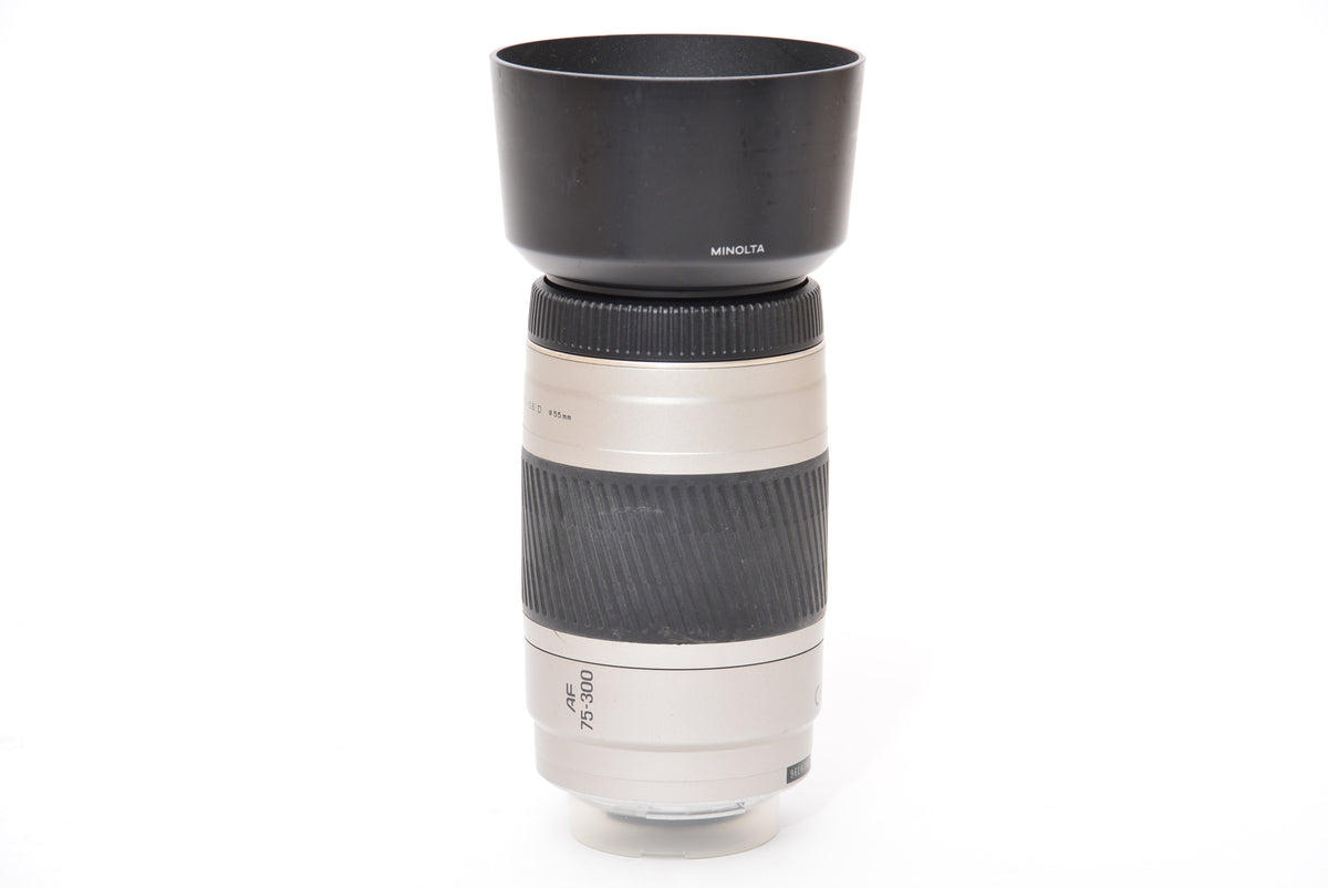 Used Minolta AF 75-300mm f/4.5 (32)-5.6 D Zoom Sony A Lens