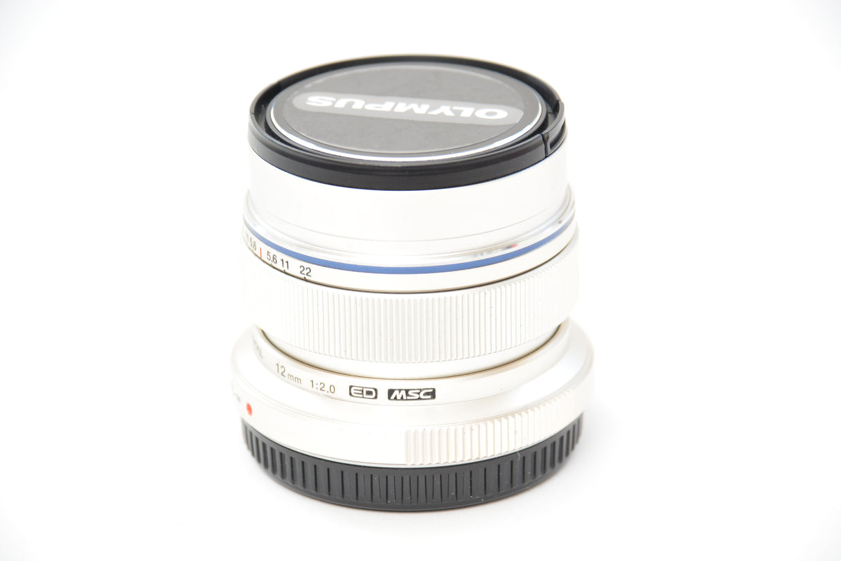 Used Olympus Pen M. Zuiko ED 12mm f/2 Lens