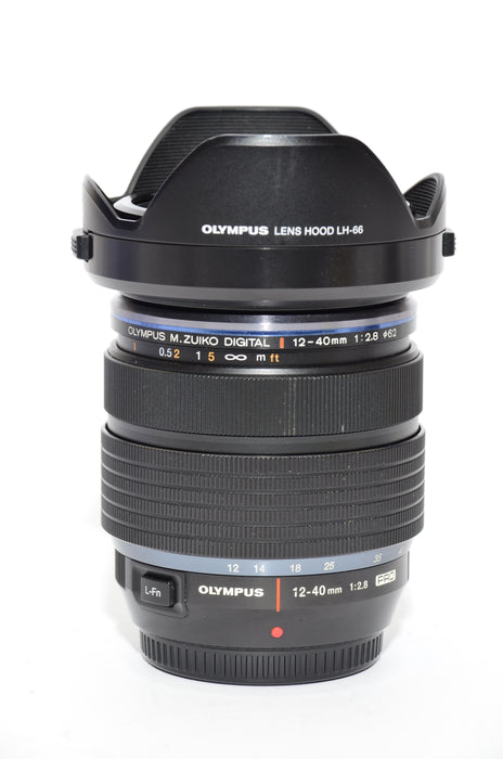 Used Olympus M. Zuiko Digital ED 12-40mm f/2.8 Pro Lens