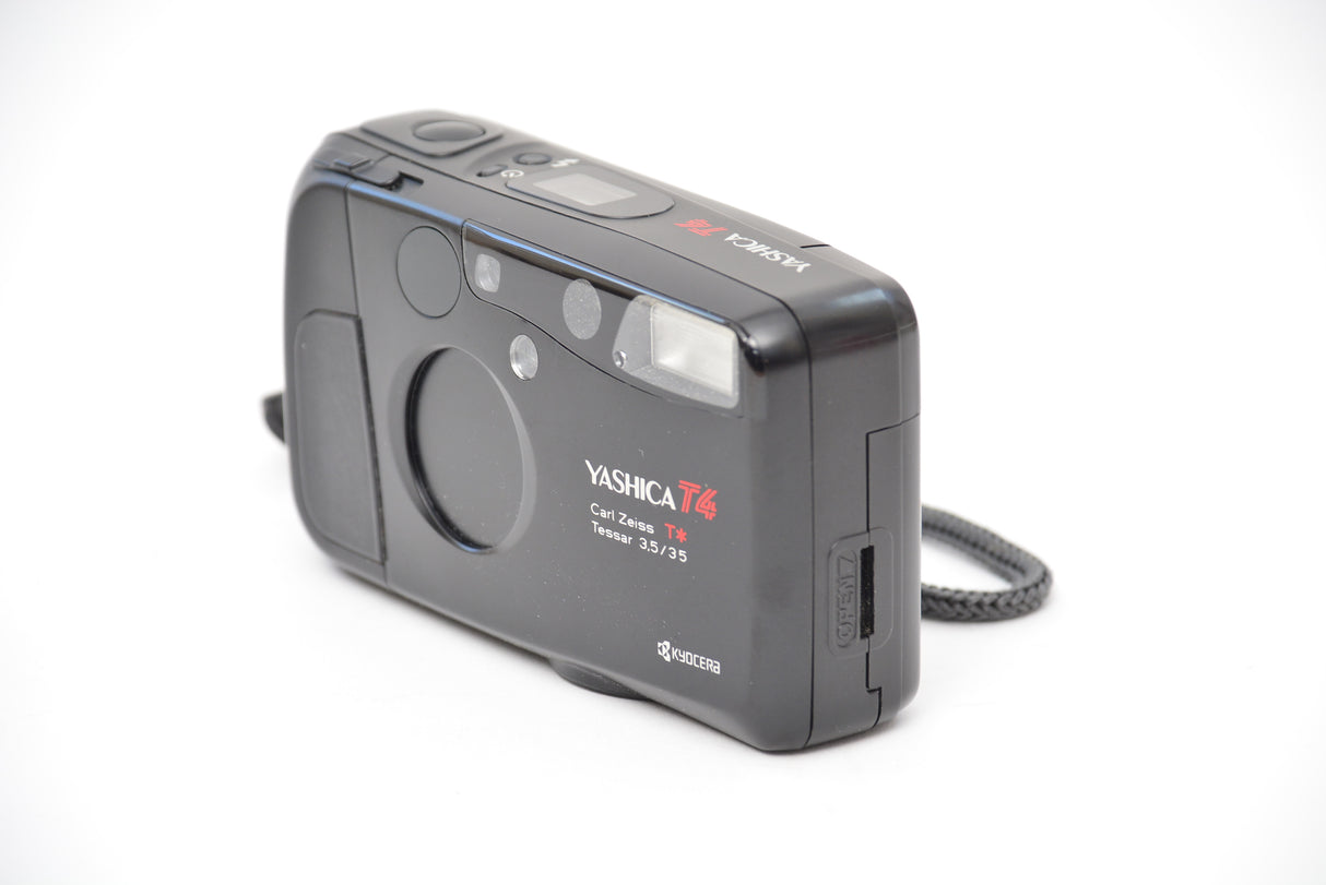 Used Yashica T4 Carl Zeiss Tessar 35mm f/3.5 Film Camera