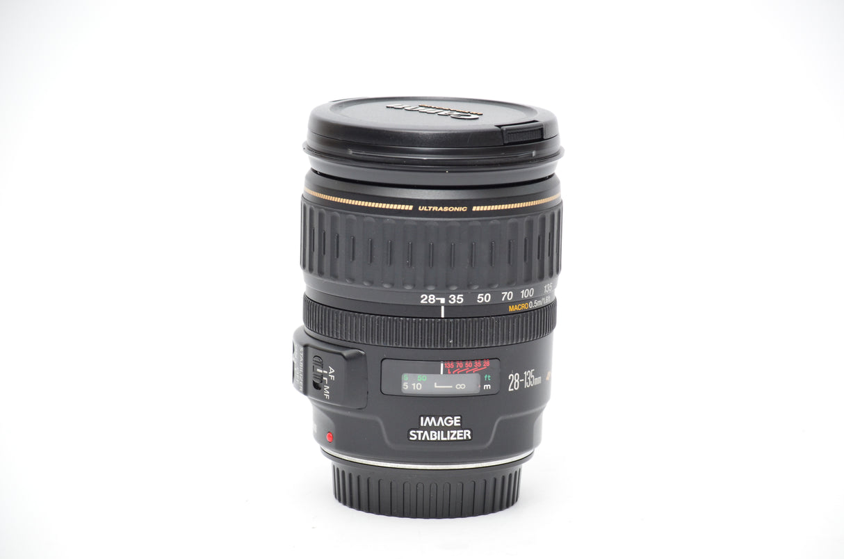 Used Canon 28-135mm f/3.5-5.6 Macro EF Image Stabilizer Zoom Lens