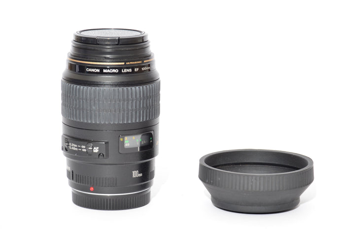 Used Canon EF 100mm f/2.8 USM Macro Lens